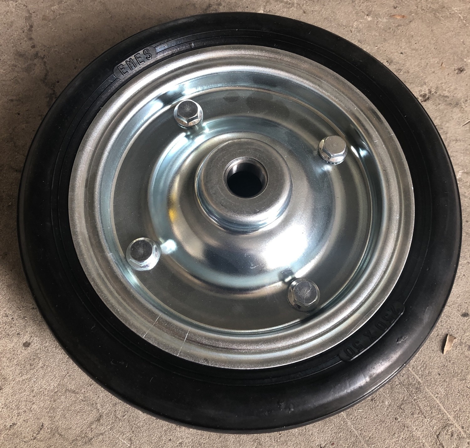 250mm Split rim Rubber Wheel [PREMIUM]