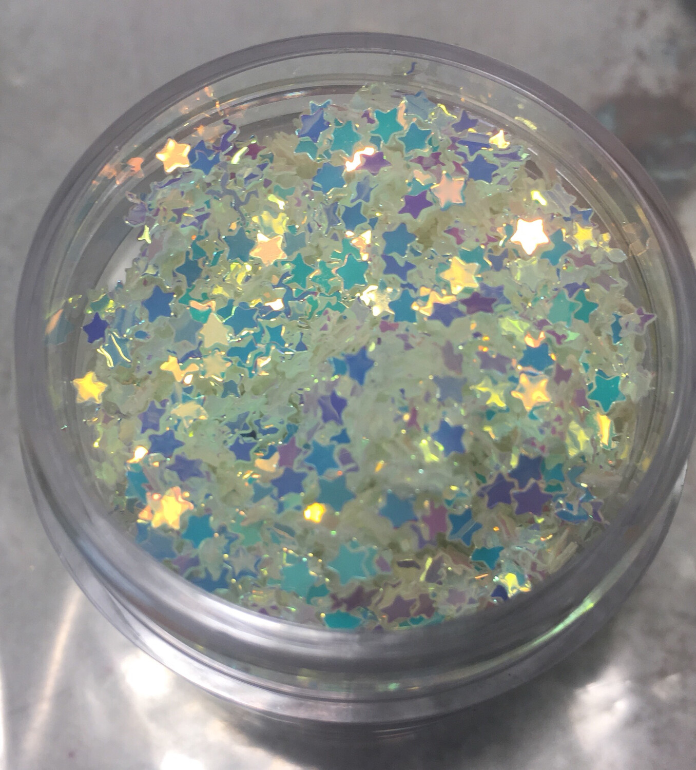 Glow in the Dark Star Glitter