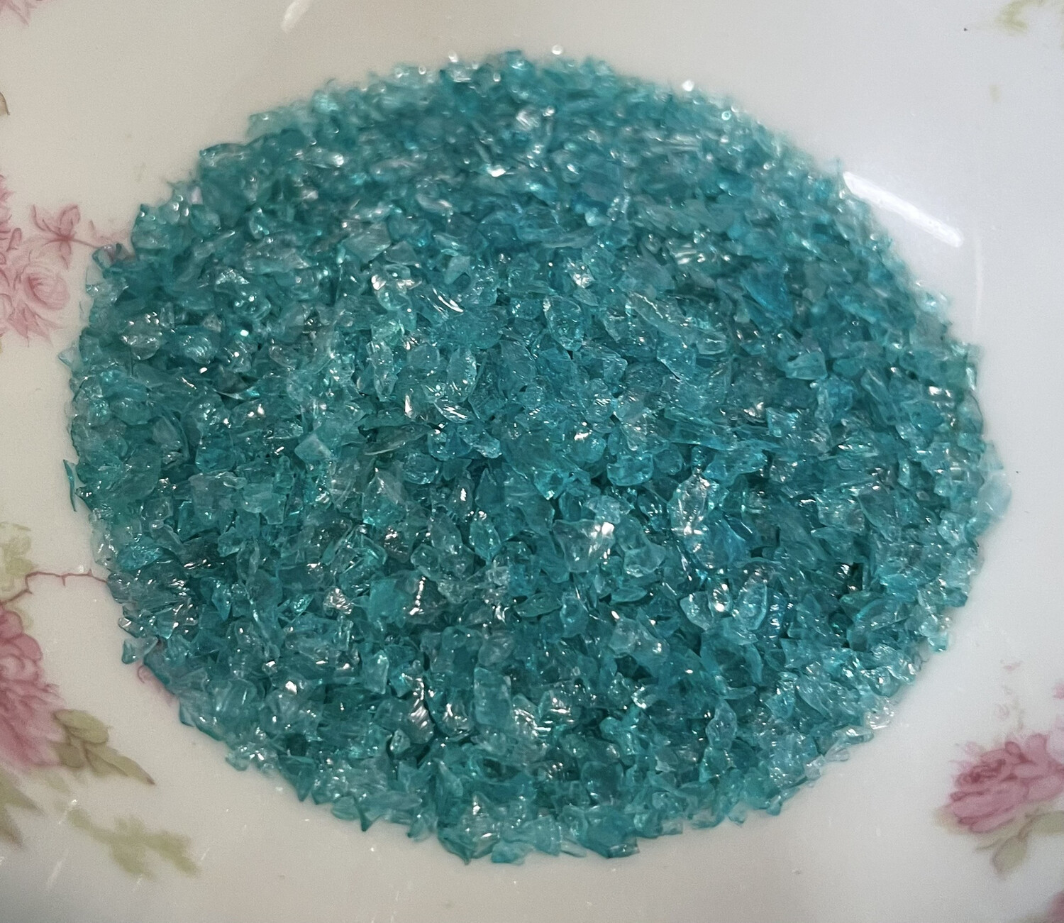 Crushed Turquoise Glass 200gr
