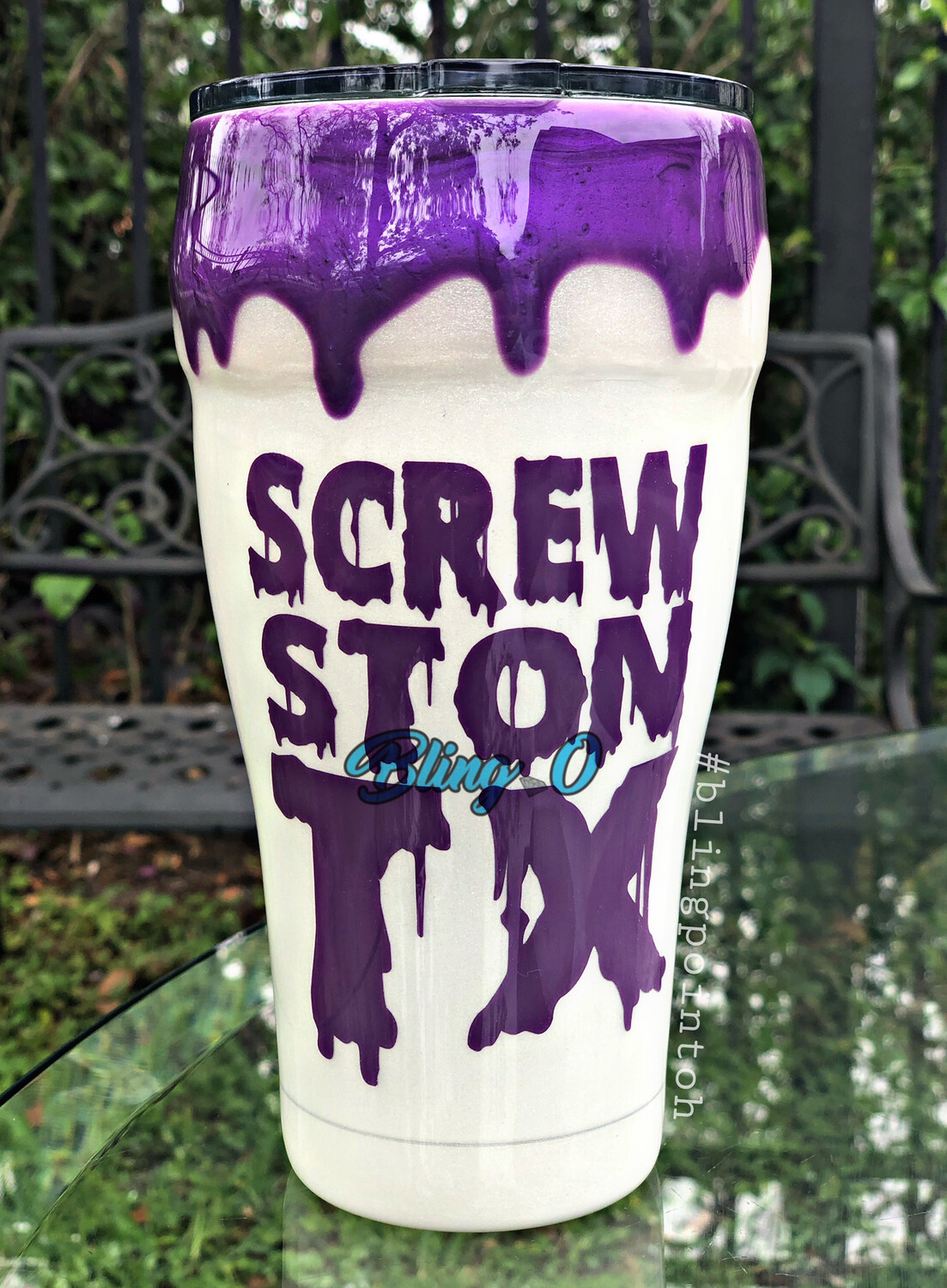 The ORIGINAL Screwston Purple Drank Drip Tumbler