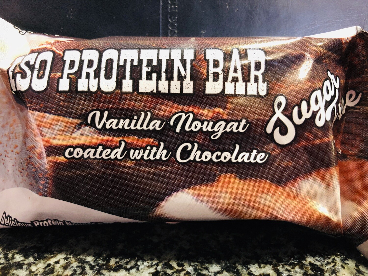 Vanilla rolled with Chocolate Nougat Protein Bars Bulk Pack (30 bars)