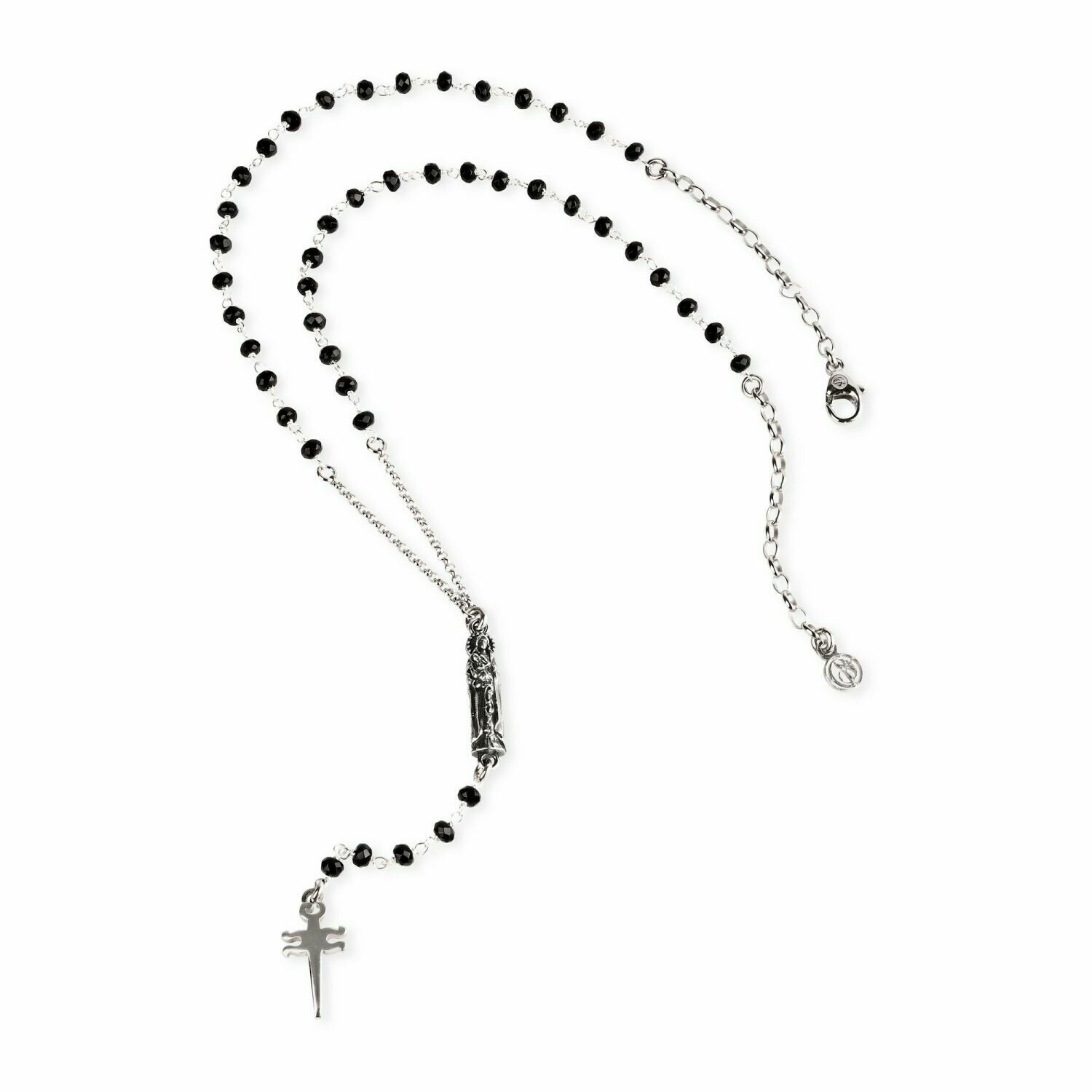 Collana lunga stle rosaro lavorazone uncnetto con | Etsy | Collana