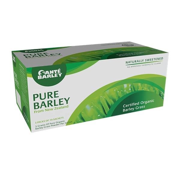 Sante Pure Barley Juice 3g x 30 sachets (Pure Barley Powder with Stevia)