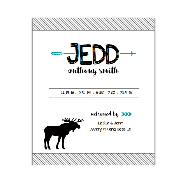 Moose Birth Announcements