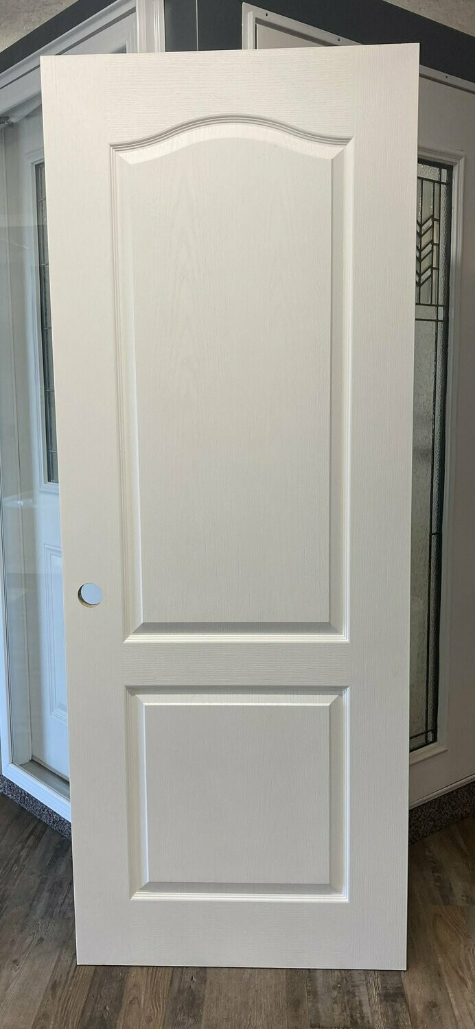 6 panel White Interior Door