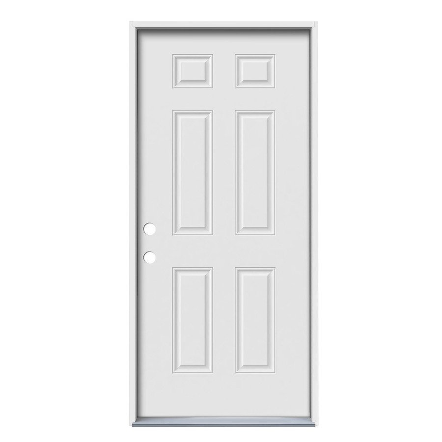 Mobile Home Door I 6 Panel Steel Outswing Door