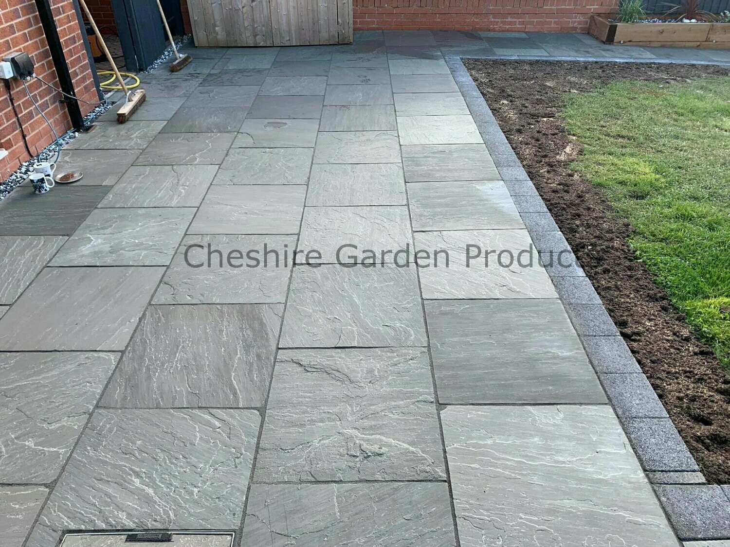 Kandla Grey Natural Sandstone 22mm 18.5m2 600x600