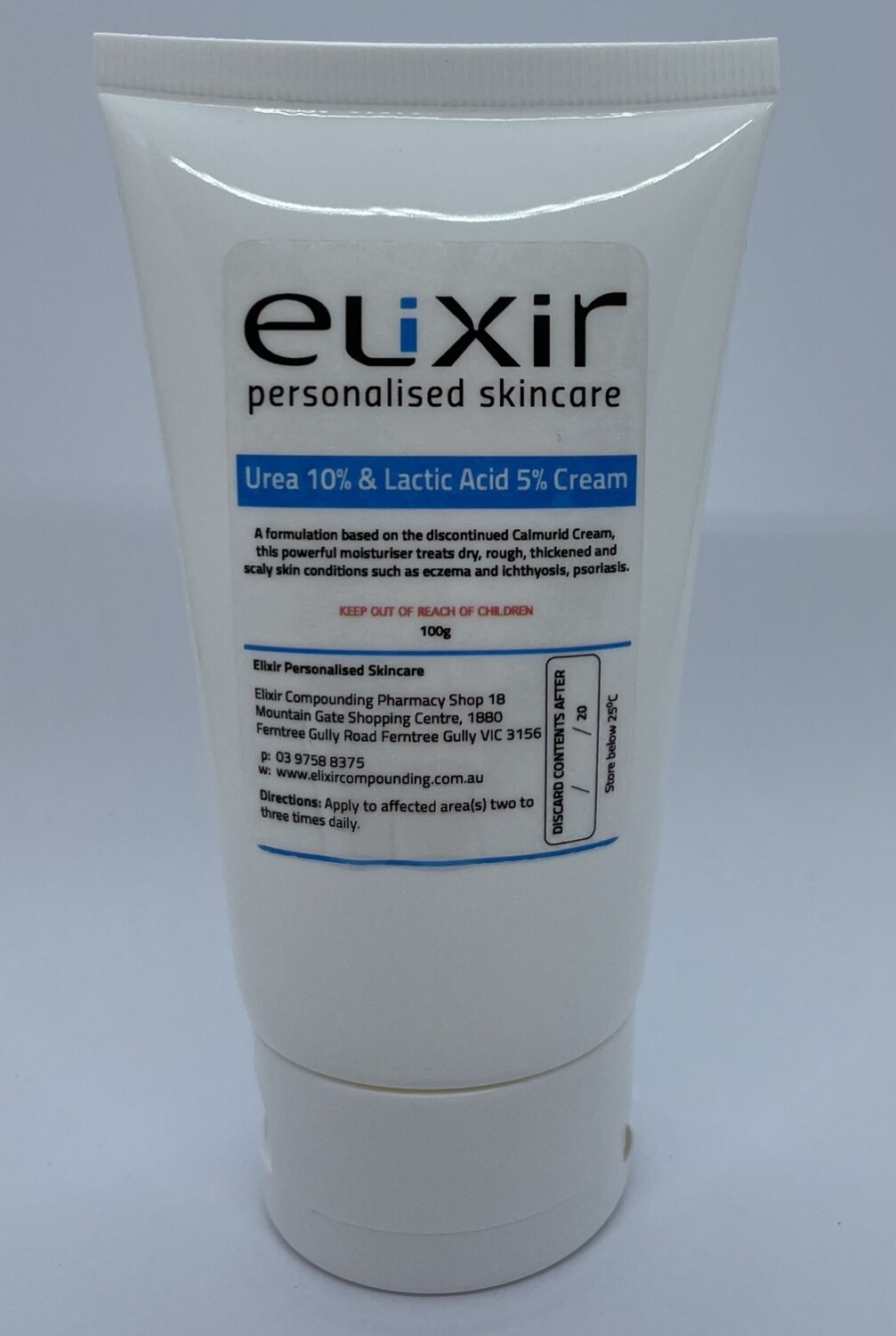 Urea 10 & Lactic Acid Cream 100g