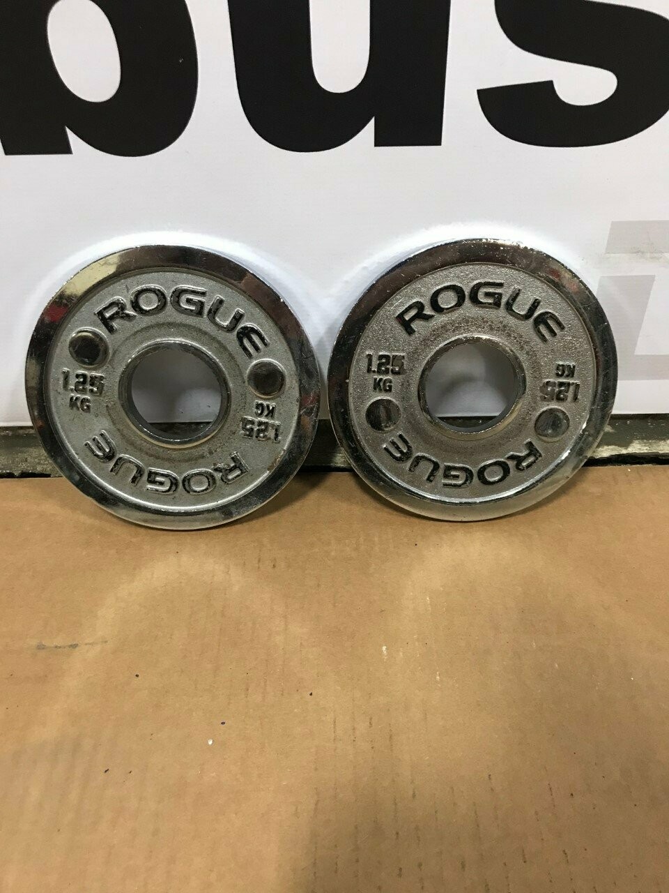1.25 KG Rogue Calibrated Plate Pair