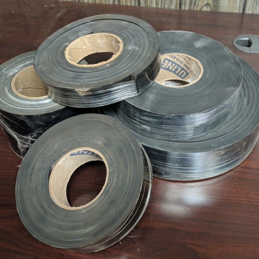 Lot De 100 Rondelles Néoprène 1/8" X 2" OD X 3/8" ID - Étanchéité, Antivibration