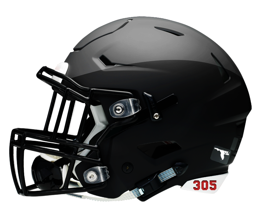 Texas High School Football MiniHelmets 1993 Miami Southridge (FL