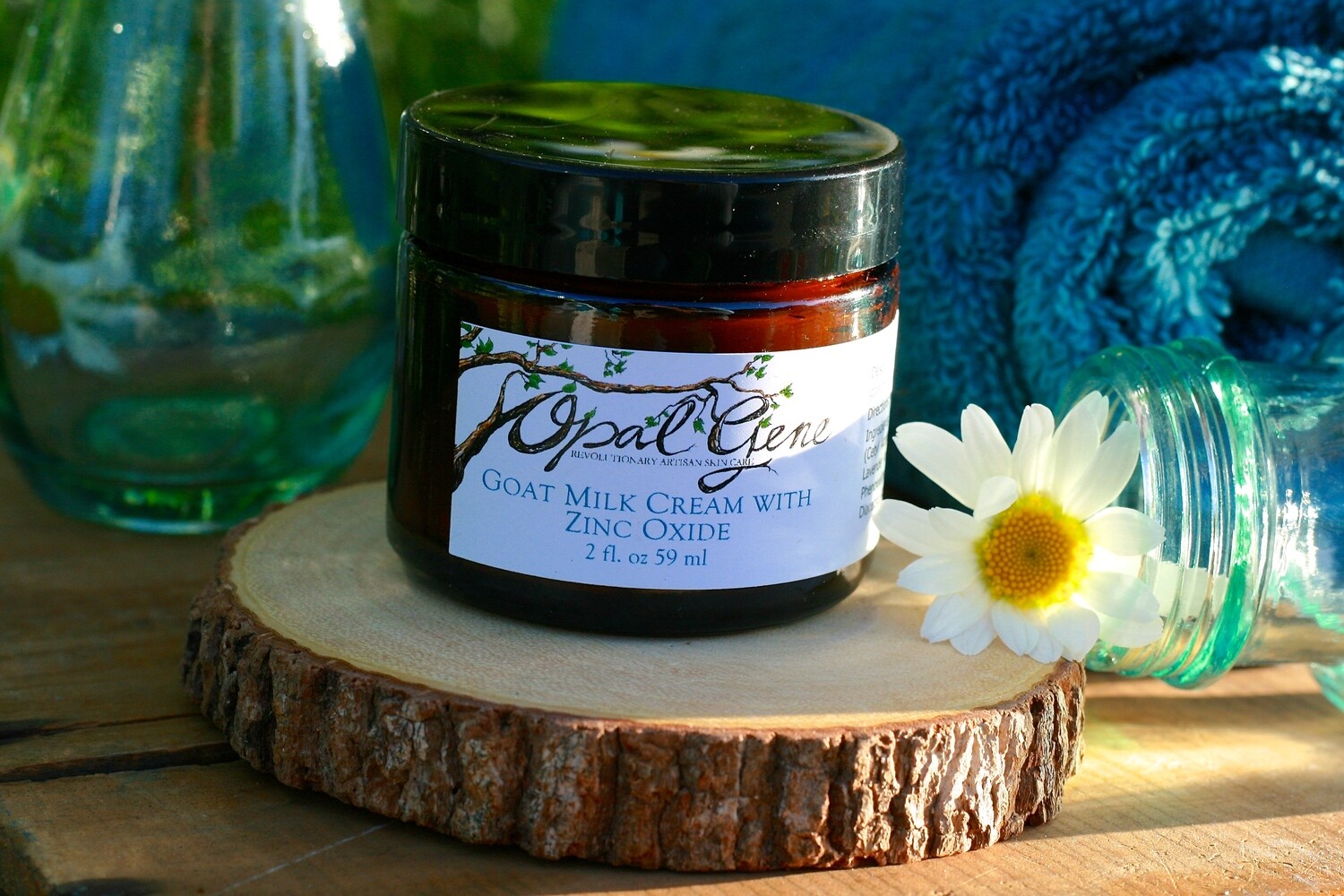 Goat Milk Cream with Zinc Oxide Store Opal Gene