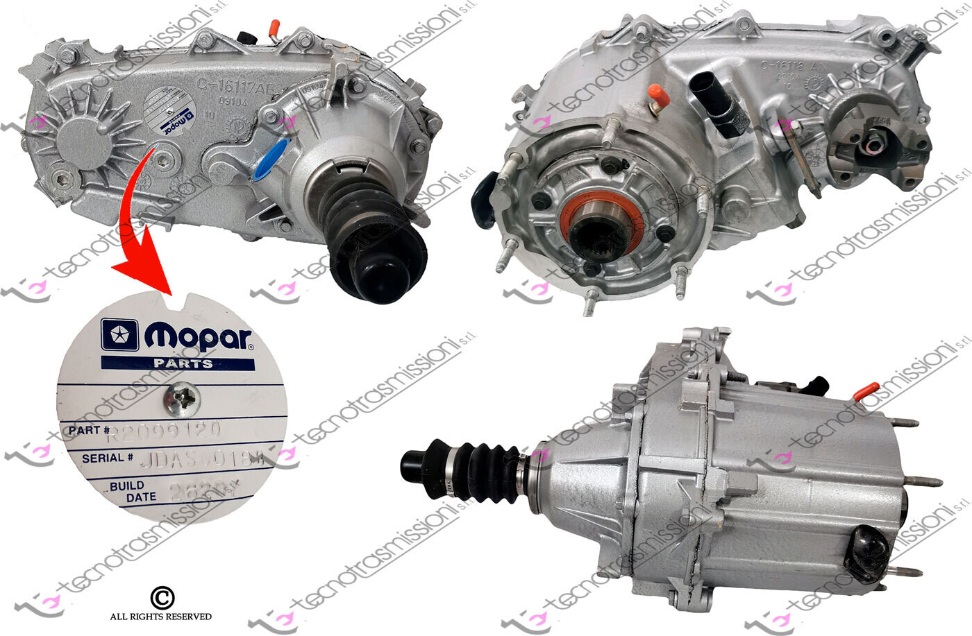 Riduttore Jeep New Process 231