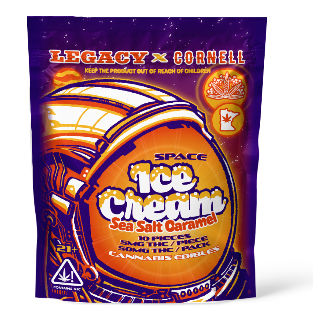 Space Ice Cream Sea Salt Caramel 5mg Delta 9 THC