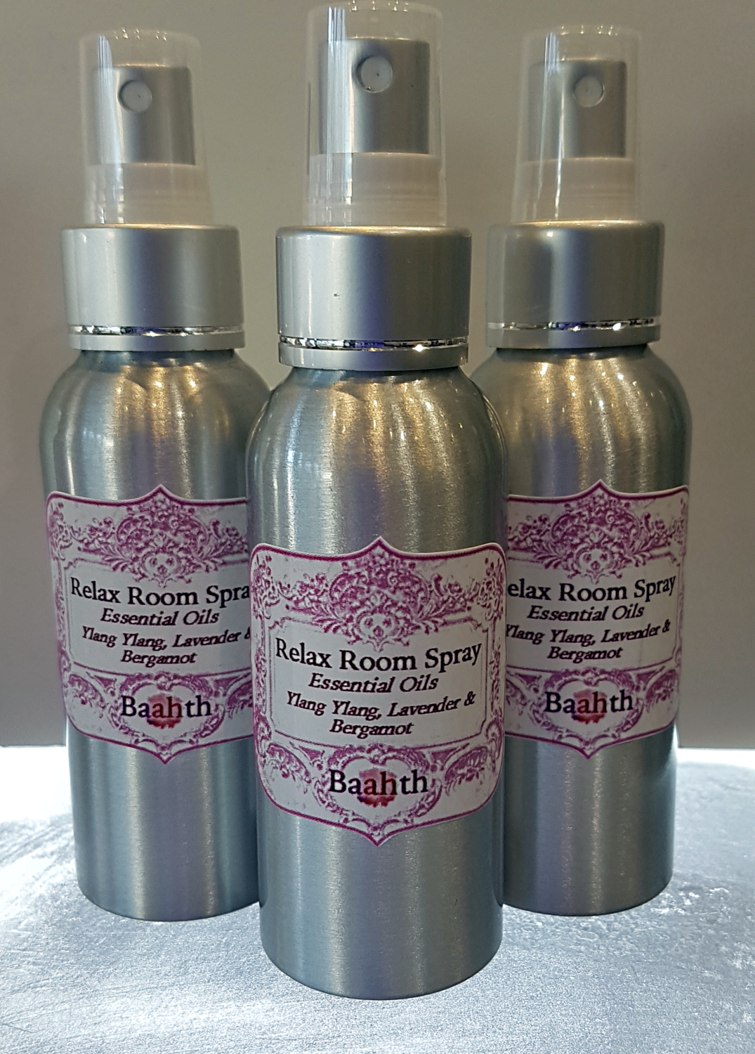 Relax Blend Essential Oil Room Spray Baahth