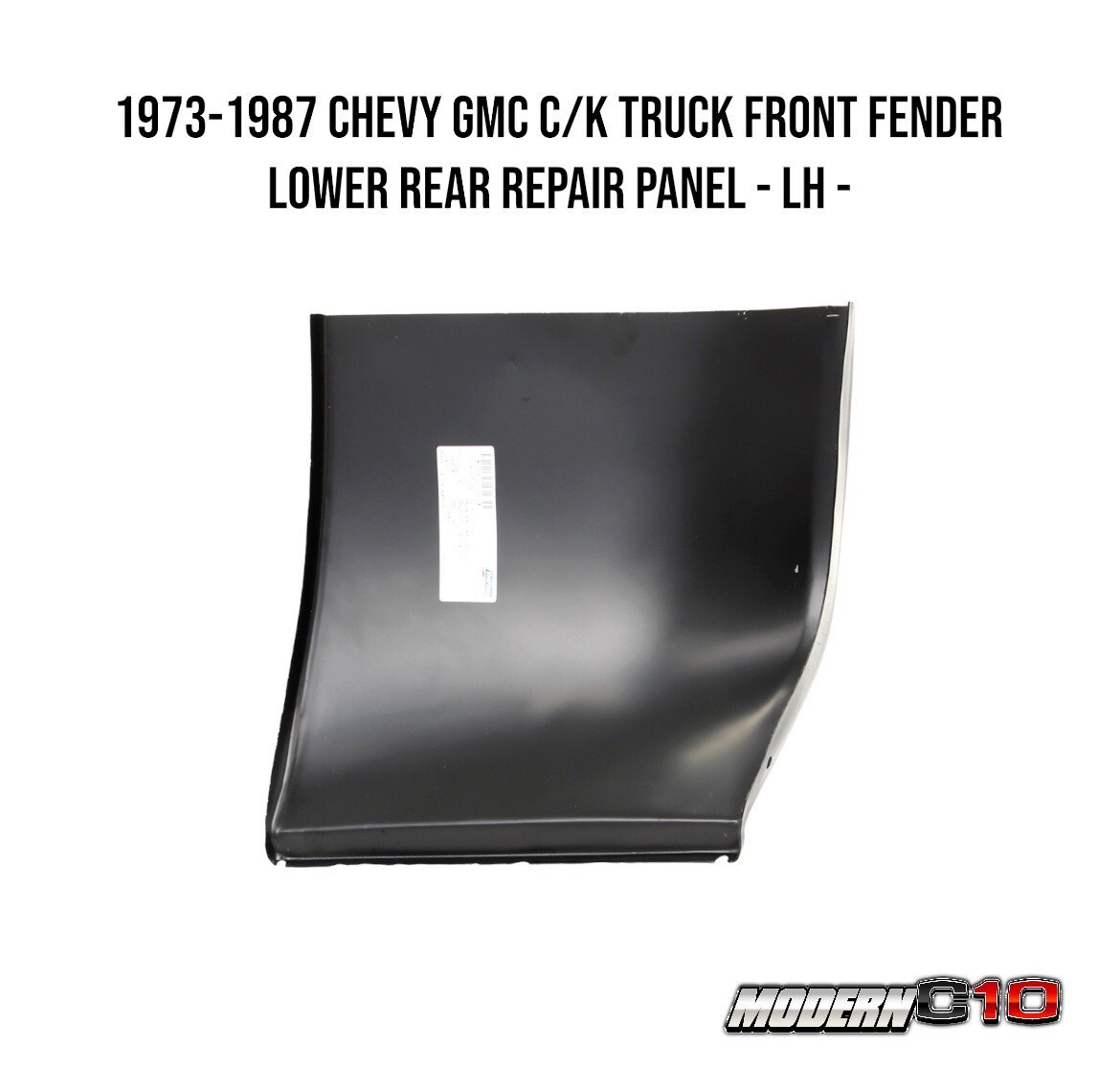 Pair Of Front Fender Lower Rear Repair Sections For 1988-1998 Chevy & GMC Trucks - EDP Coated Steel