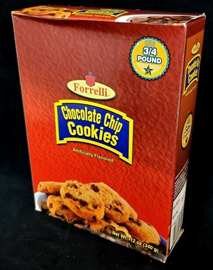 Chocolate Chip Cookies (F), 12x12 oz. BOX 98528