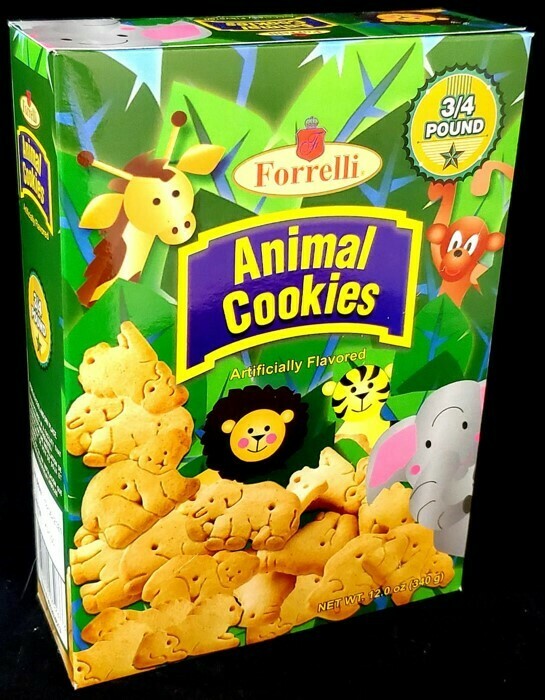 Animal Cookies (F), 12x12 oz. BOX 98526
