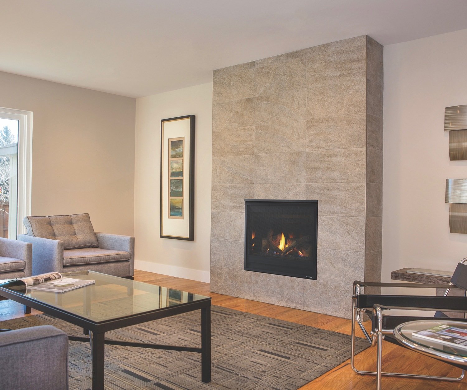 Heat & Glo slimline 5x direct vent gas fireplace in Pittsburgh PA