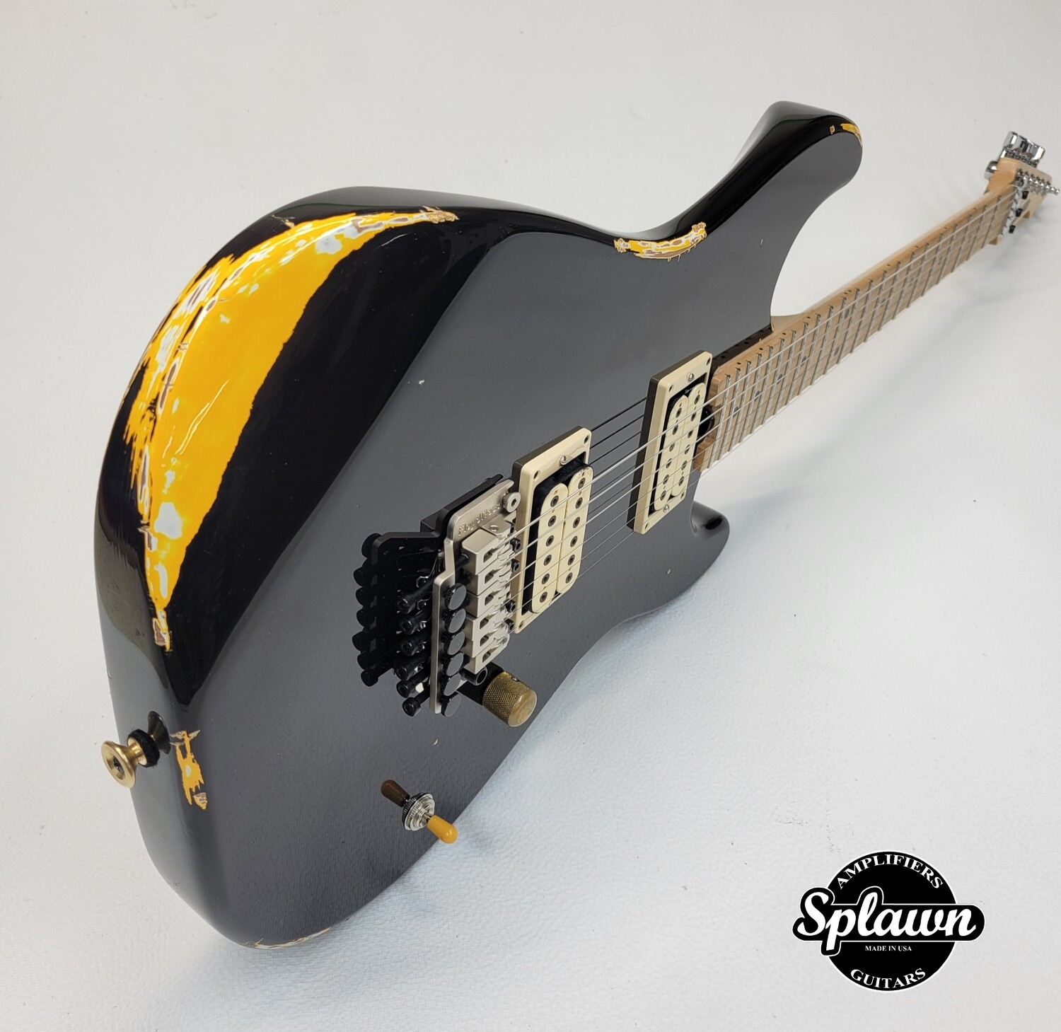 Splawn SS1 Black Over Bumblebee Yellow Nitro Relic