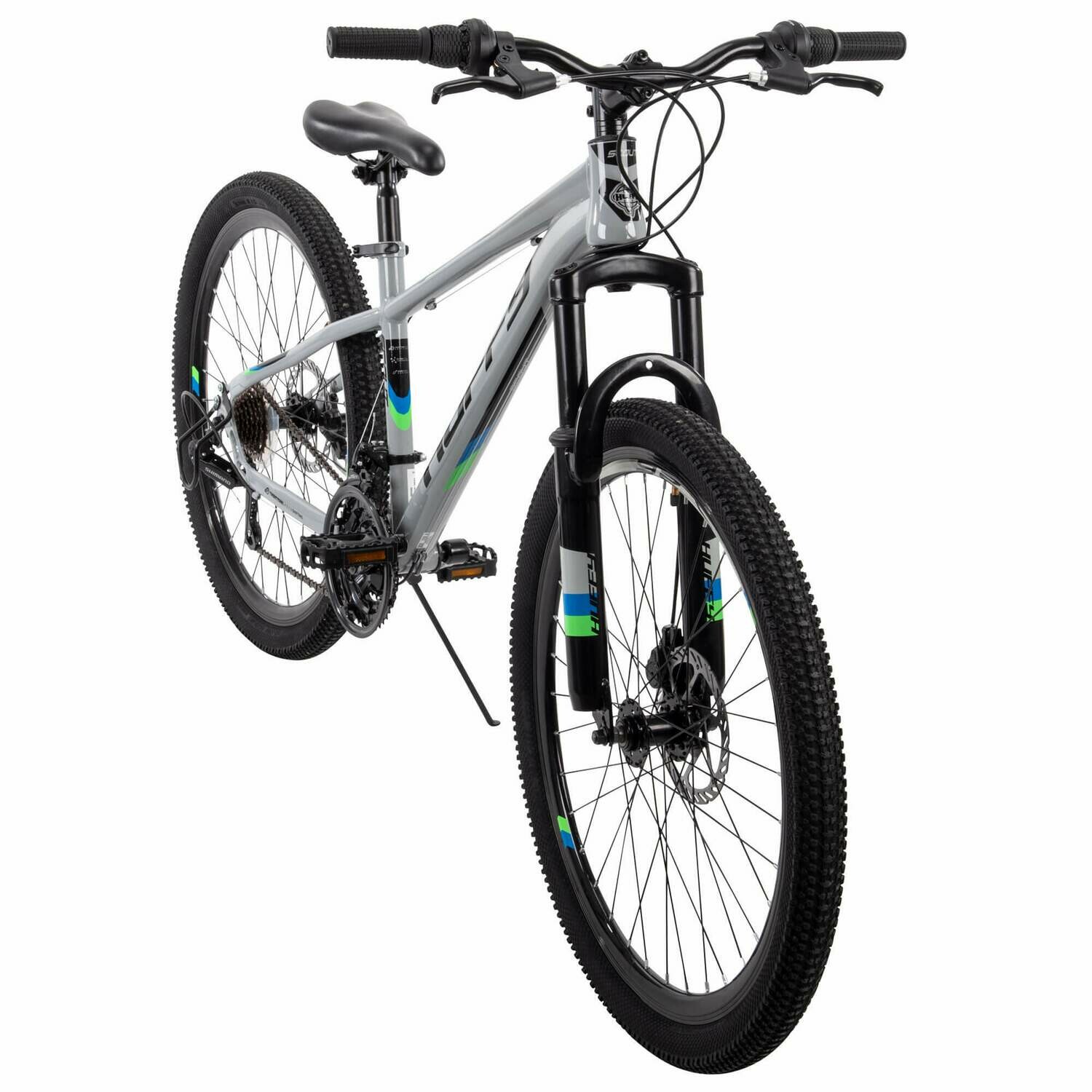 CE109 Huffy 26" Scout Men's Mountain Bike, Gray CARIBE