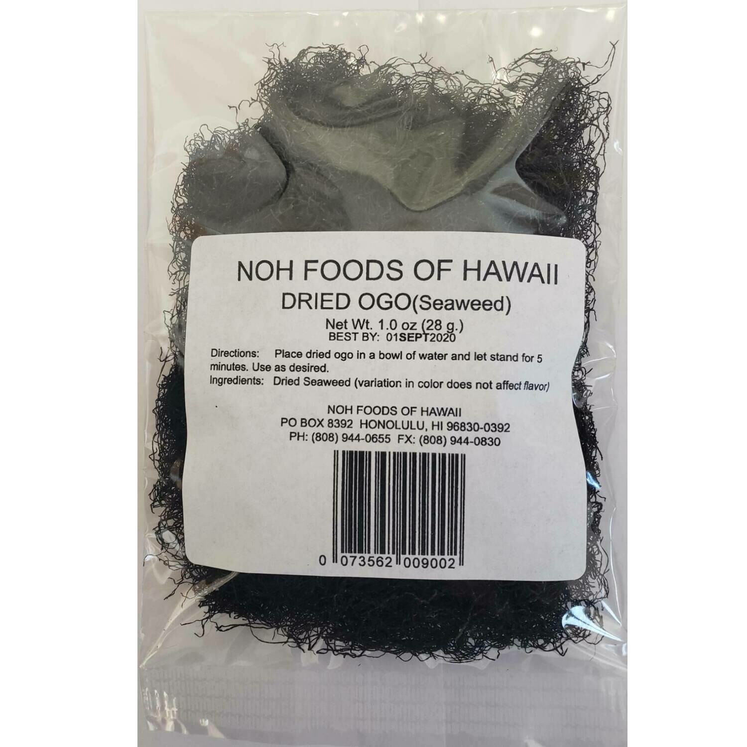 NOH Dried OGO (Seaweed) 1.0 oz