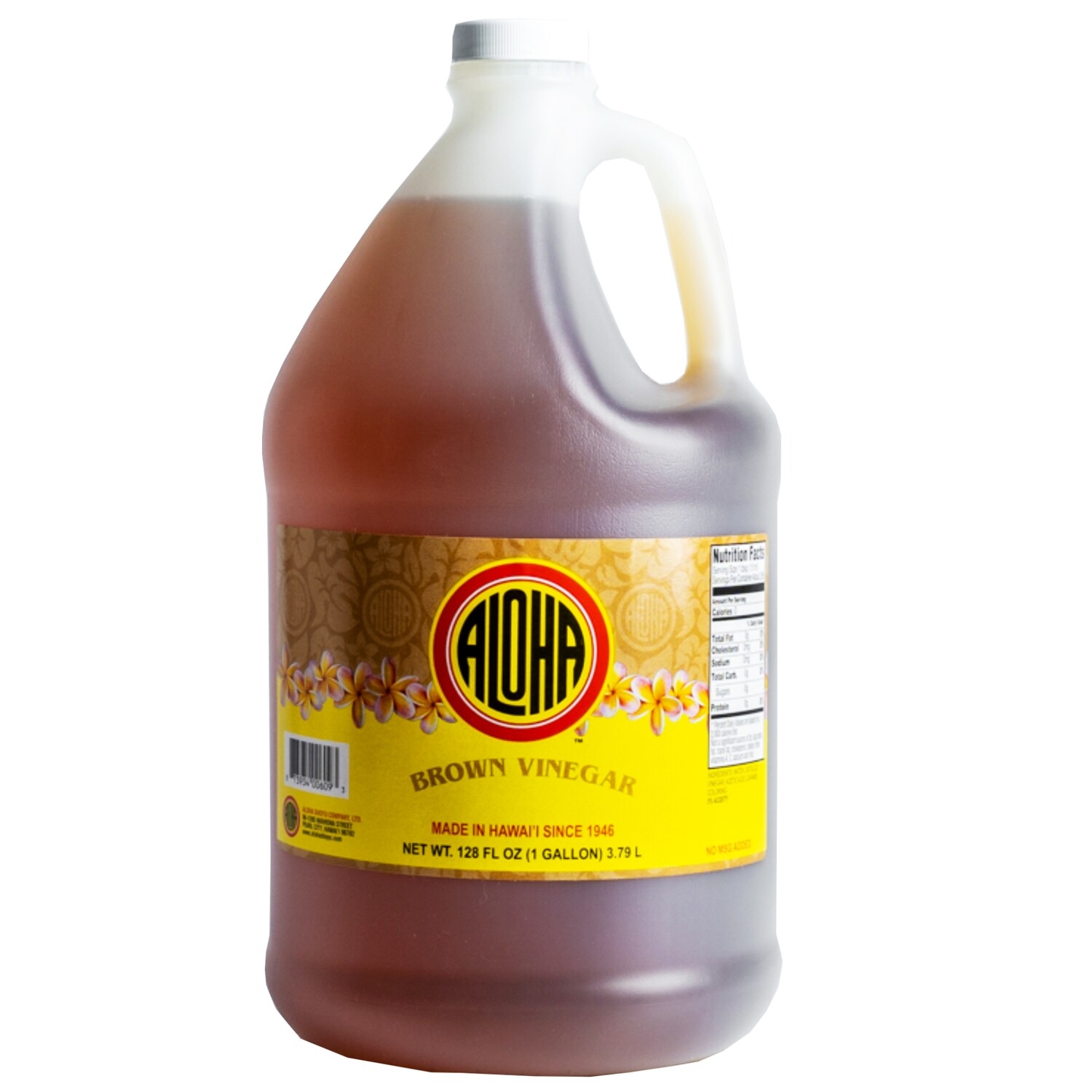 ALOHA Brown Vinegar 1 Gallon Great For Cooking
