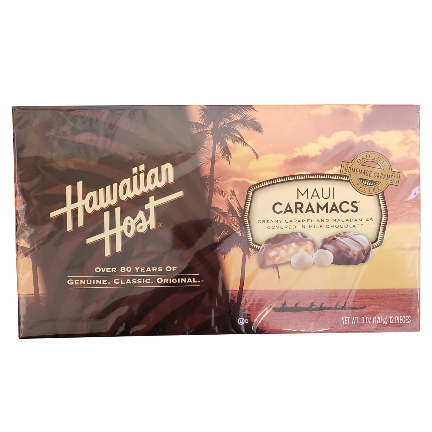 Hawaiian Host Maui Caramacs 6 oz Hawaii Candy Chocolate