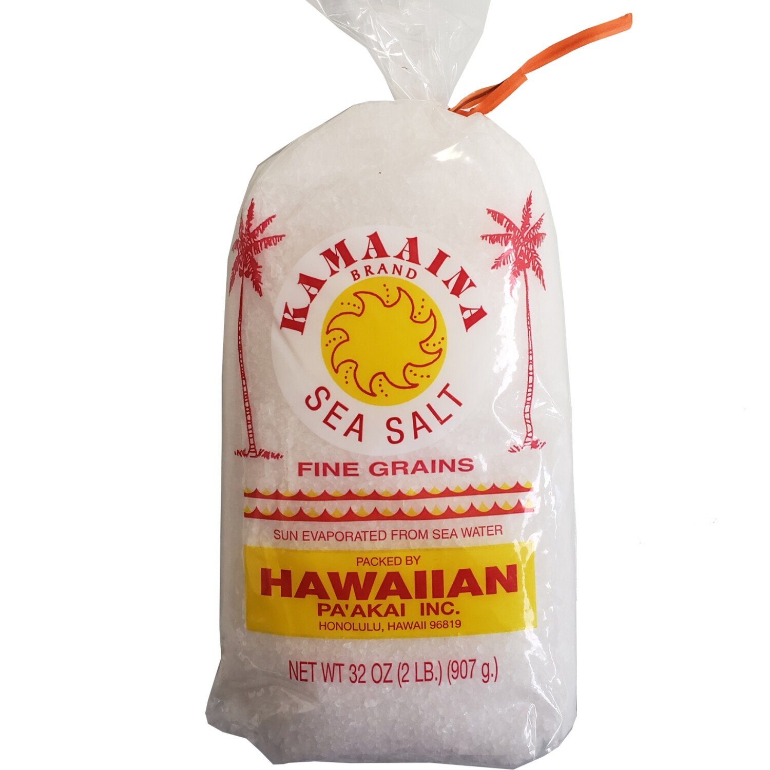 Kamaaina Sea Salt 2 LB (Fine Grains) Hawaiian Salt