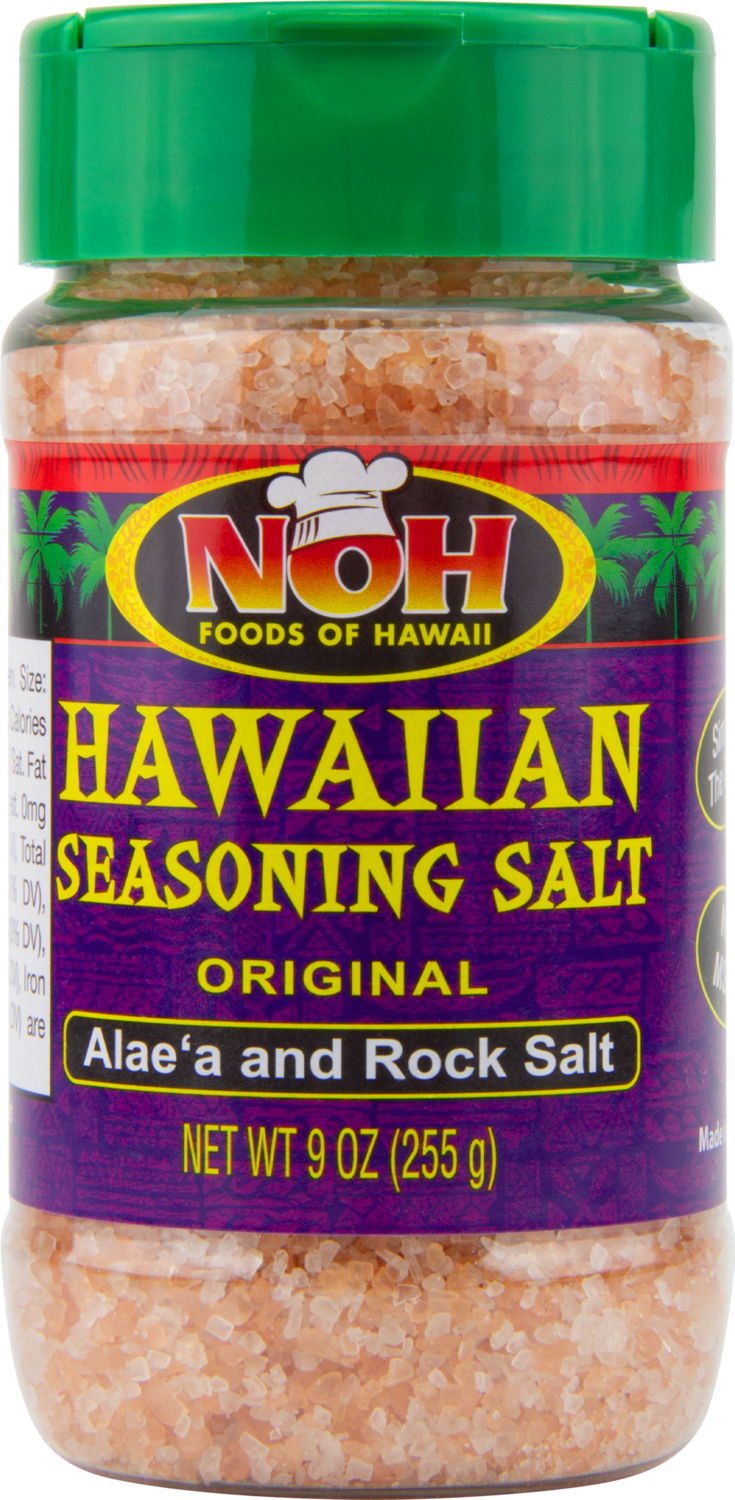NOH Hawaiian Sea Salt Alae'a & Rock Salt 9oz