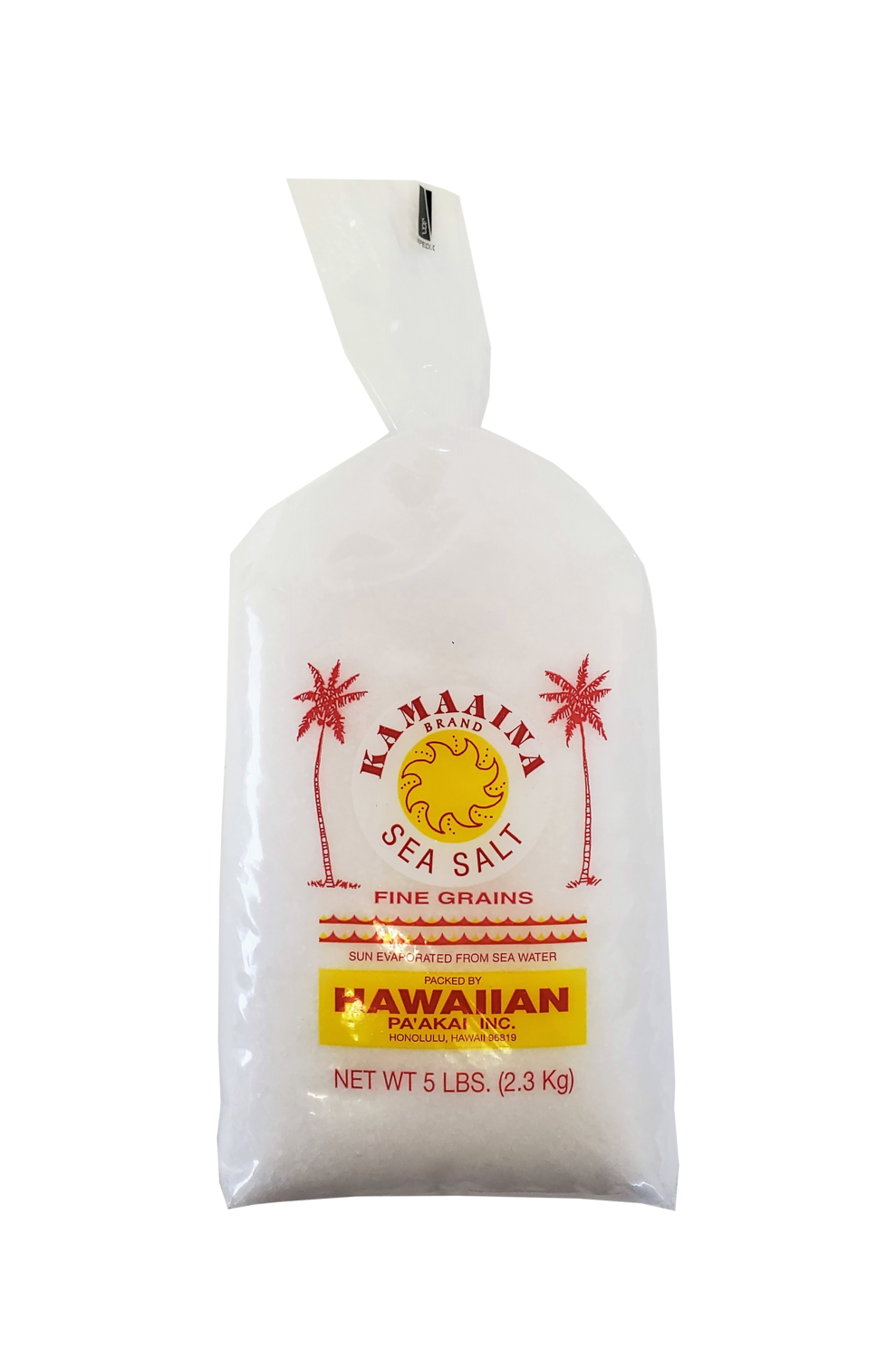 Kamaaina Sea Salt 5 LB (Fine Grains) Hawaiian Salt