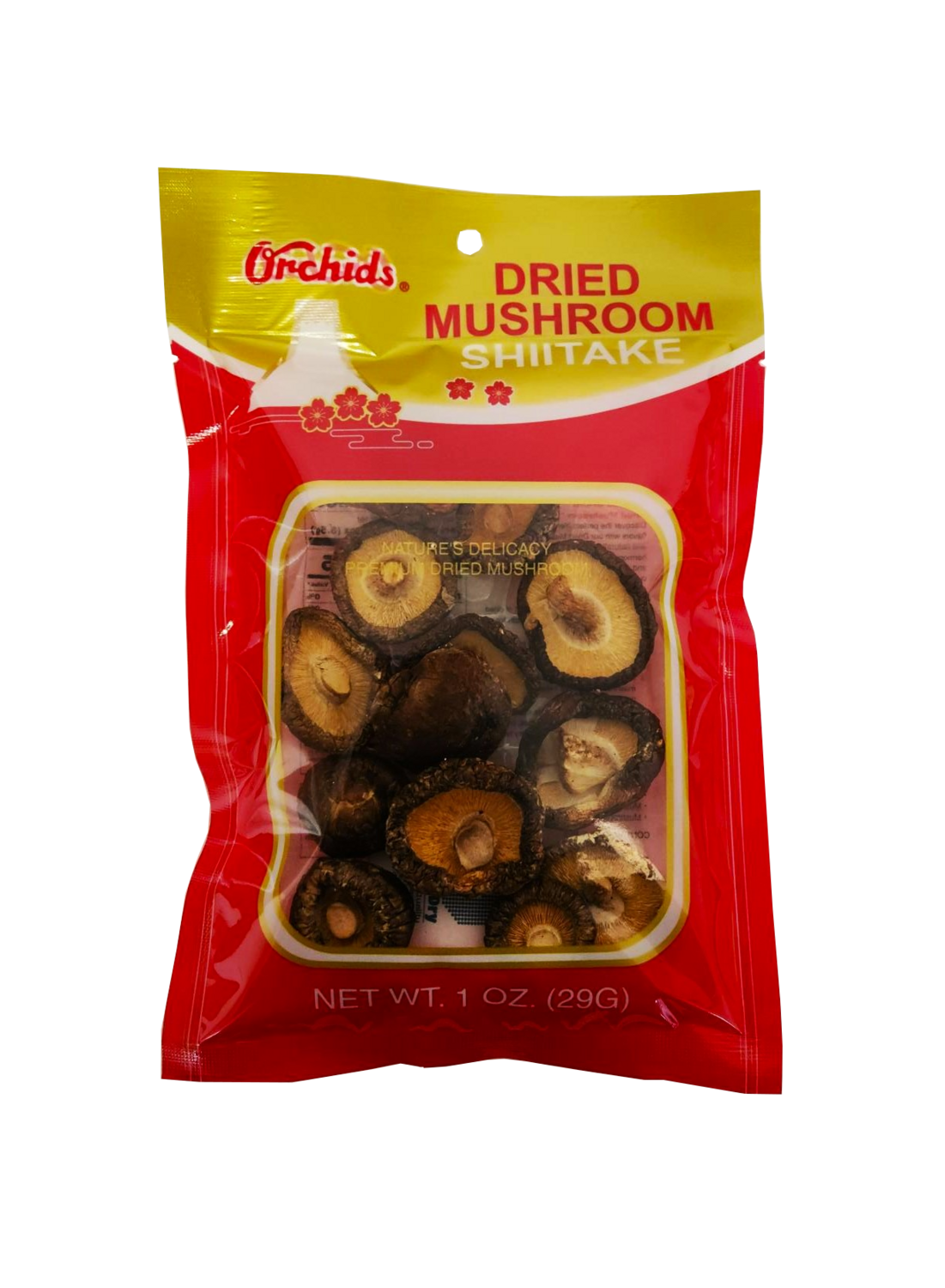 Orchids Dried Mushroom Shitake 1 oz