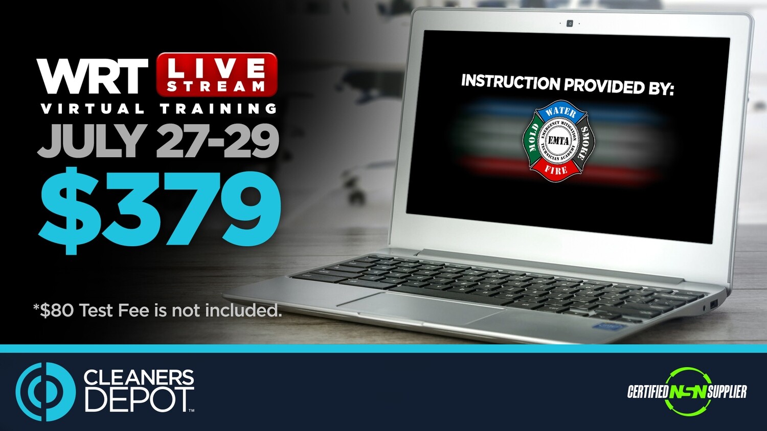 Online Water Restoration Technician (WRT) Course IICRC Cleaners Depot