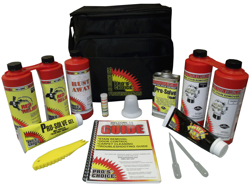 Tech Spotting Kit (Chemical & Tool Kit) by CTI Pro's Choice Stain