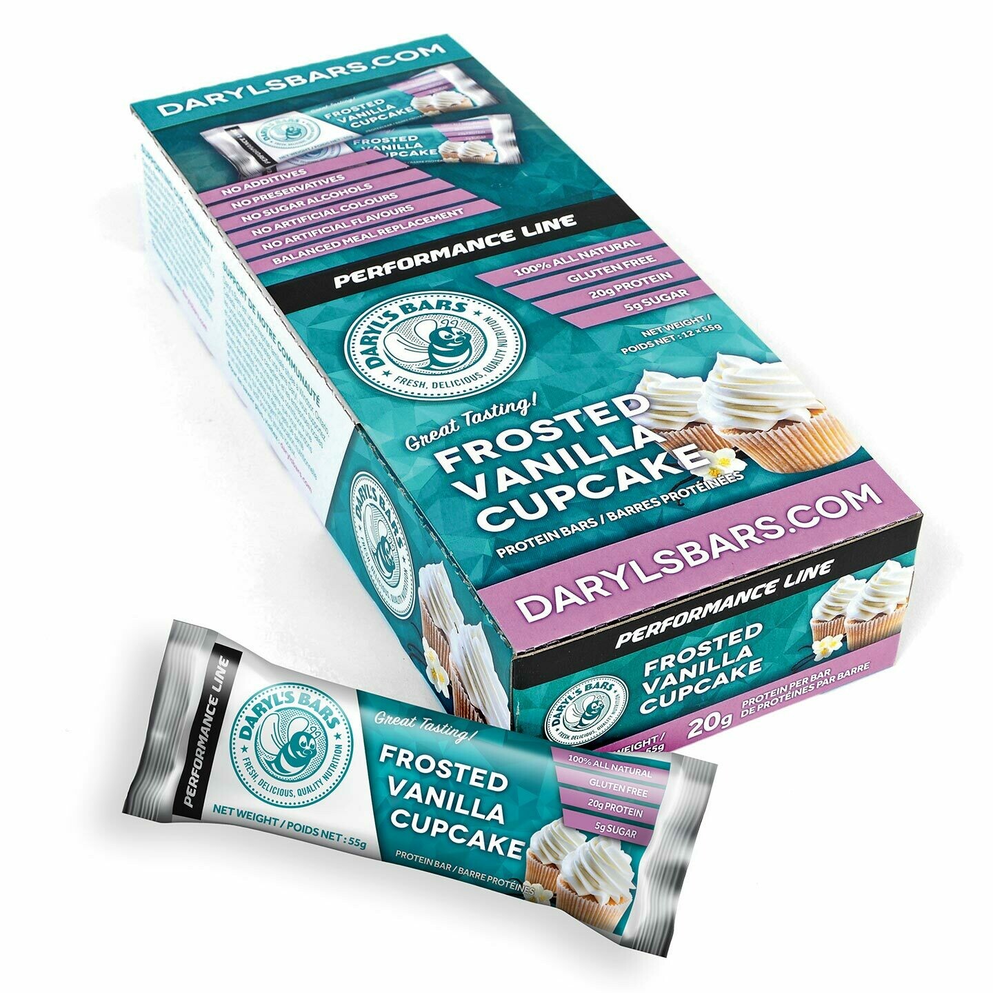 Daryl's Bars Performance Line (1 Bar)