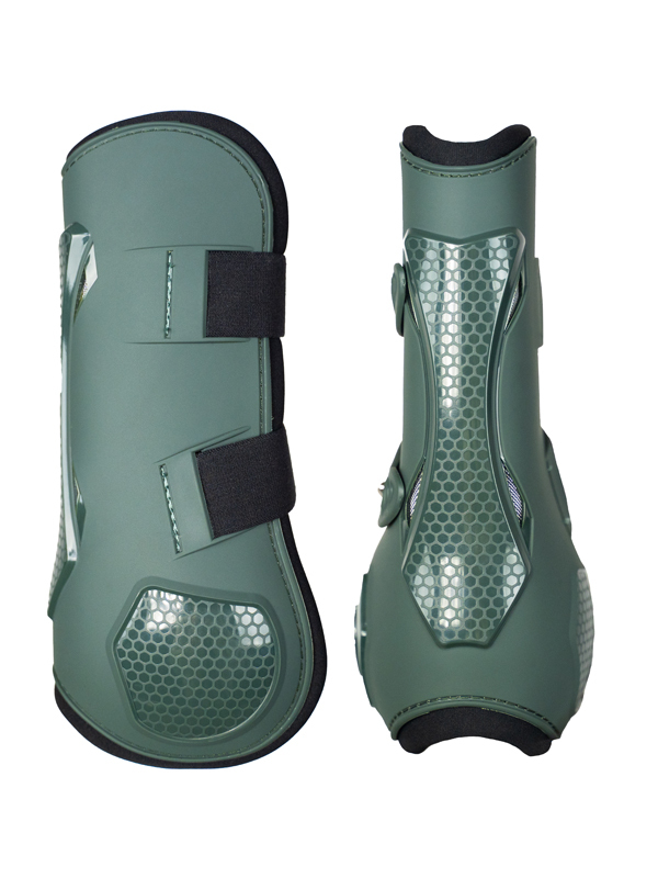 2 Pares De Tendón De Caballo Fetlock Boot De Salto Xl Negro | Cuotas