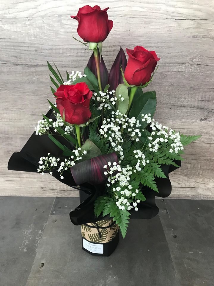 Rose Cylinder Order Flowers Online Busselton Florist Fresh Flowers Daily