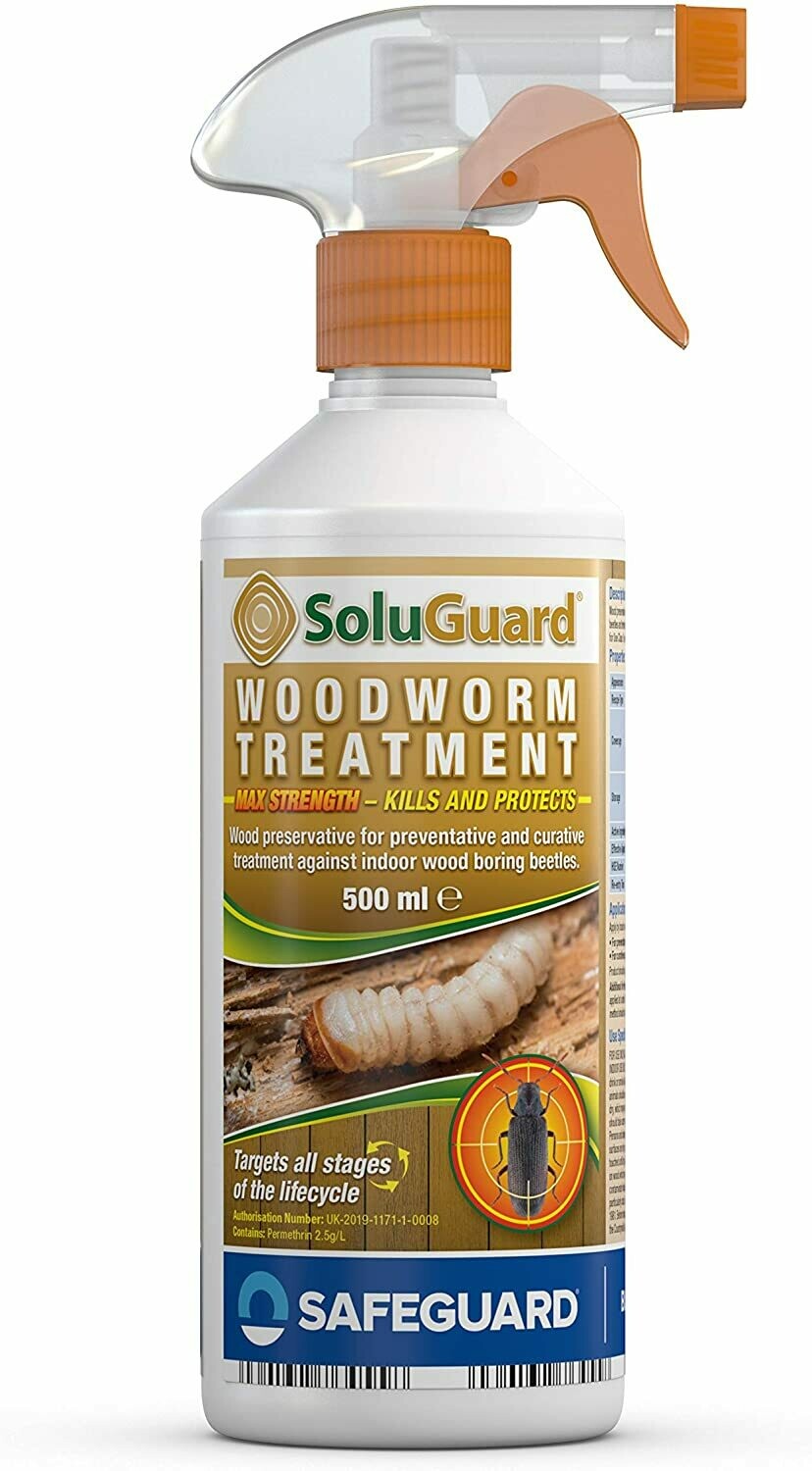 SoluGuard Woodworm Treatment (BPR) (500ml)