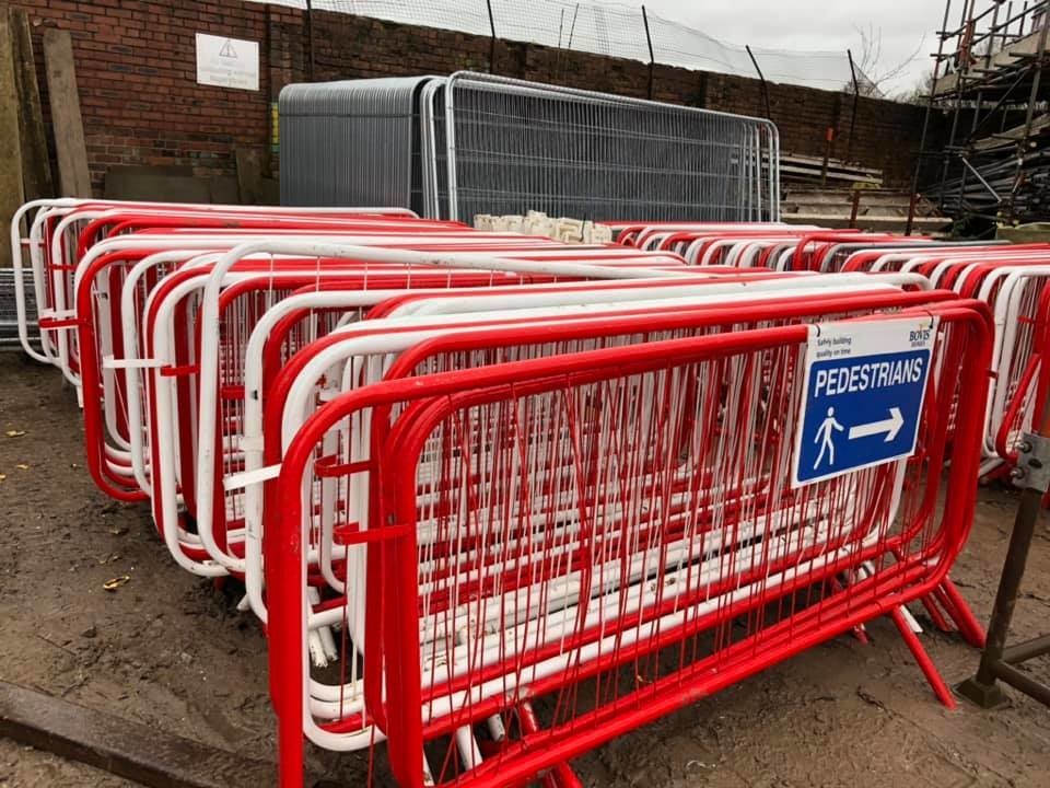 Ex Hire Pedestrian Barriers