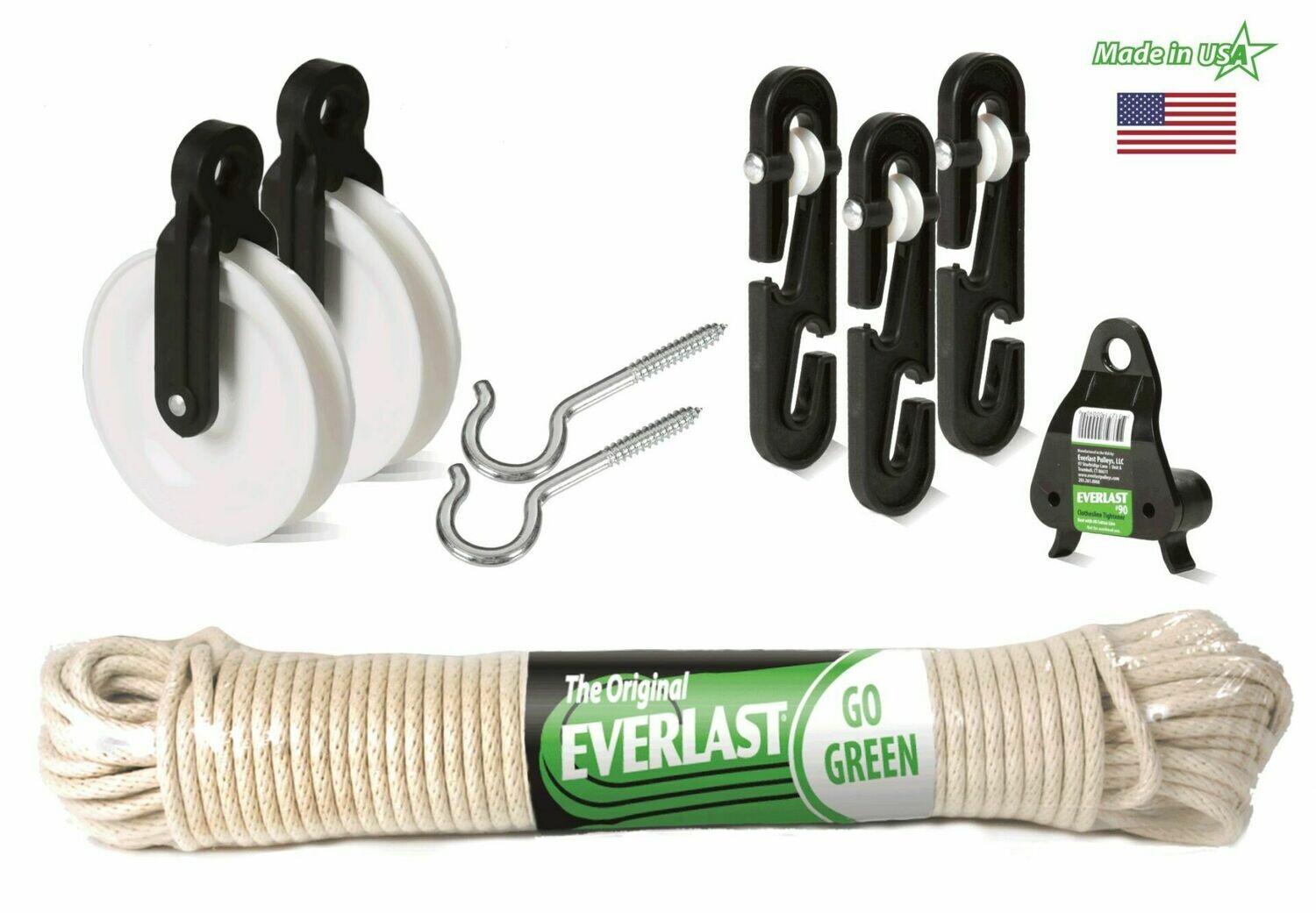 100ft. Clothesline Kit EvCLKIT100