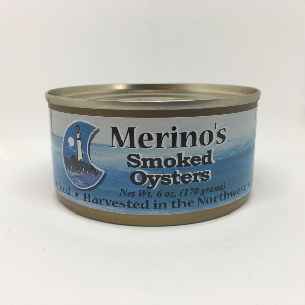Merino's Canned Smoked Oysters