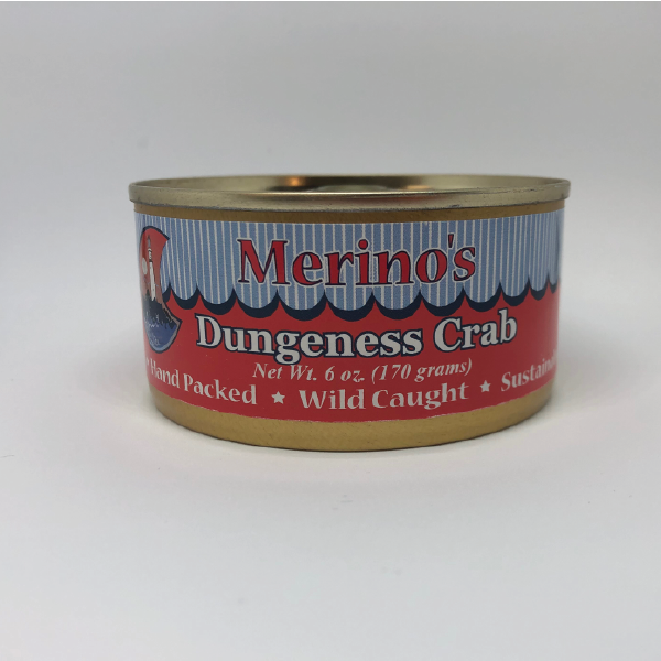 Merino's Canned Dungeness Crab