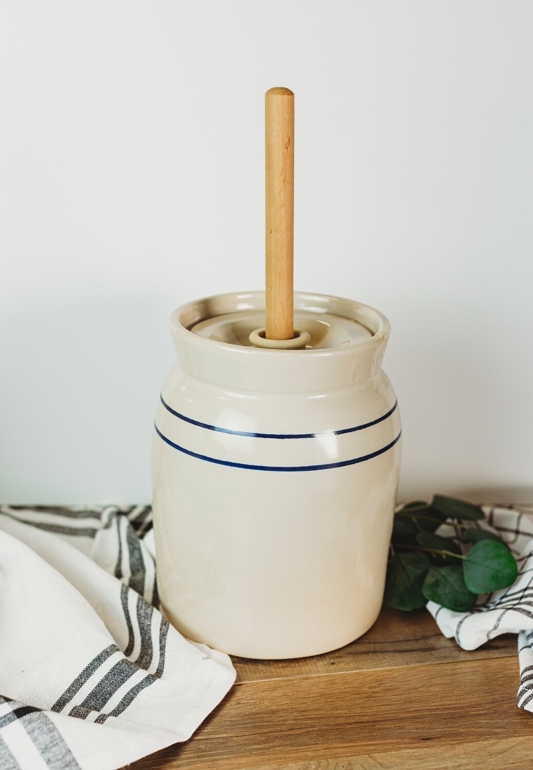 3 Gallon butter churn Store Martinez Pottery in Marshall, TX
