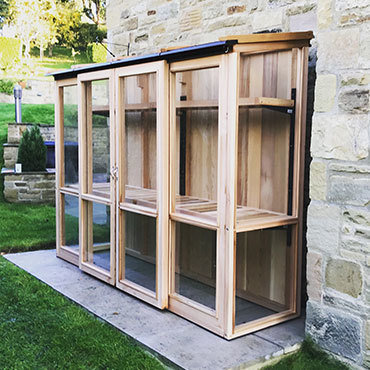 8ft x 2ft, 6ft Tall Cedar Coldframe – Buy our cold frames and