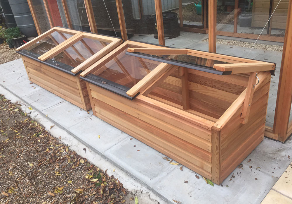 5ft x 2ft Cedar Coldframe Buy our cold frames and greenhouse