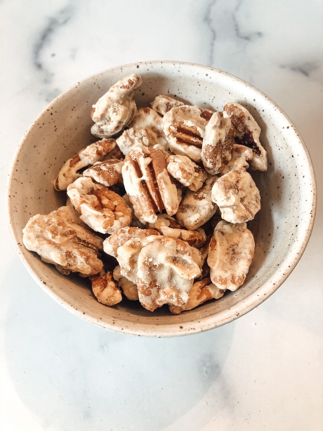 Yogurt Coated Pecans