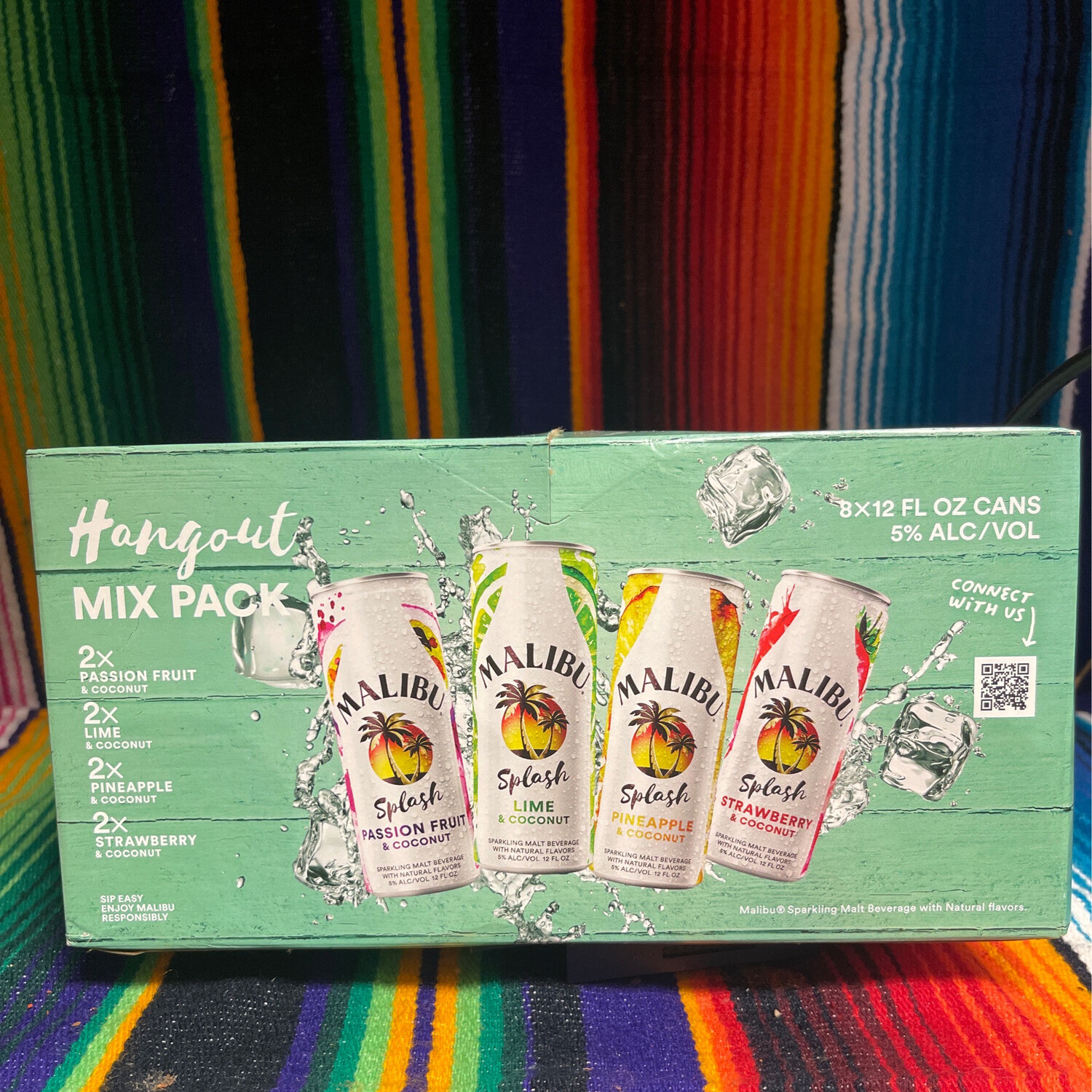 Malibu Splash 8pk 12oz Houston Liquor Store Houston Liquor Store