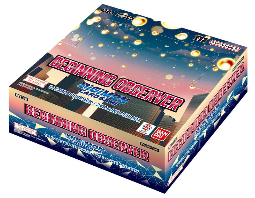 Digimon Beginning Observer (BT16) Booster Display EN The