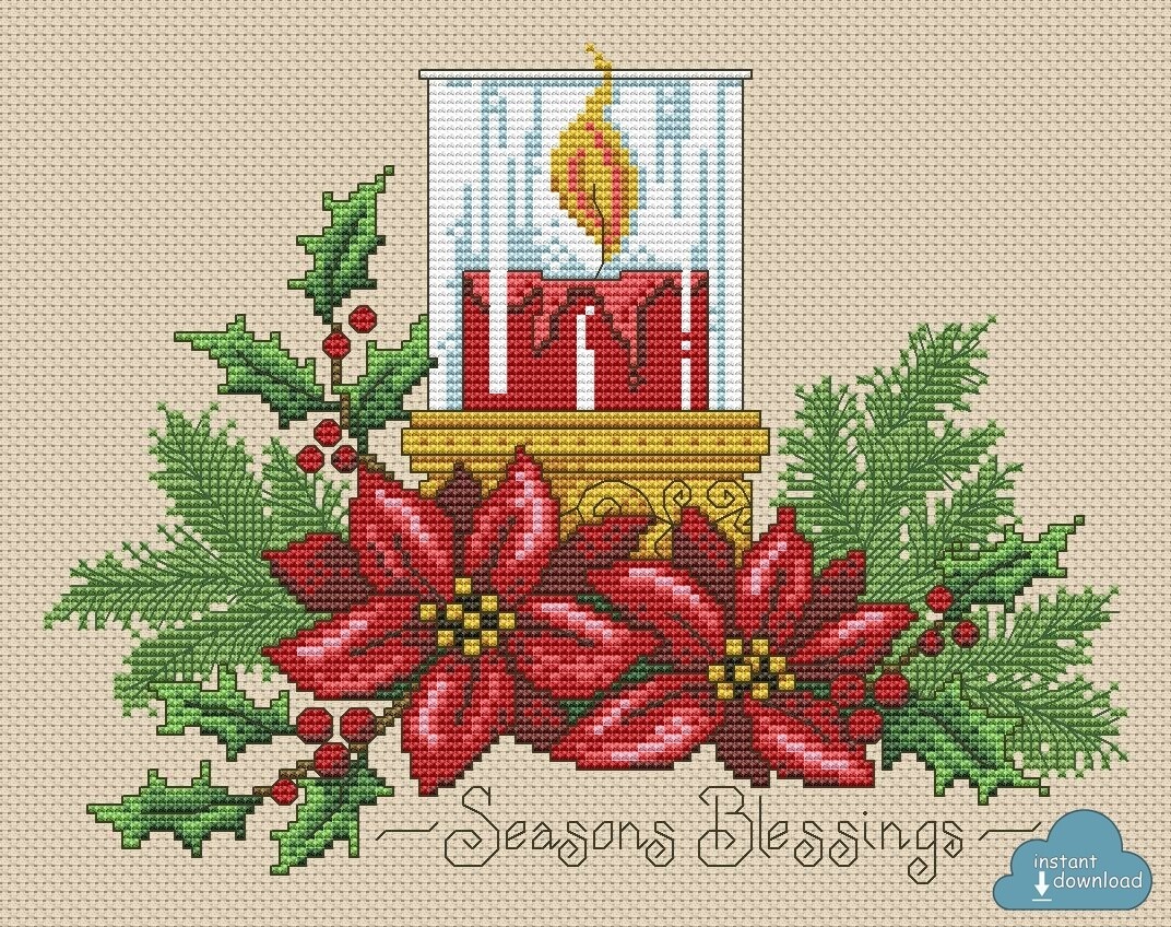 Seasons Blessings Cross Stitch Chart PDF + XSD Download