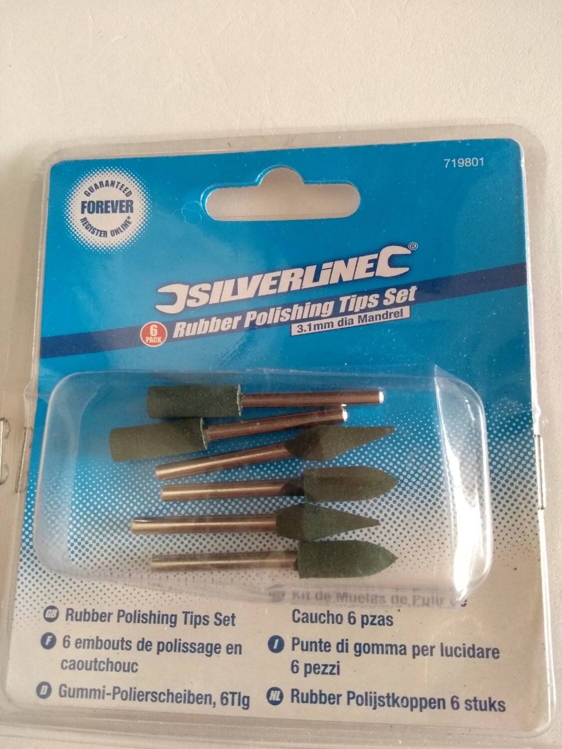 Rubber polishing tips set Circuit2u